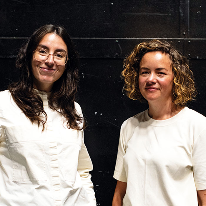 Adele Thomas and Sarah Crabtree